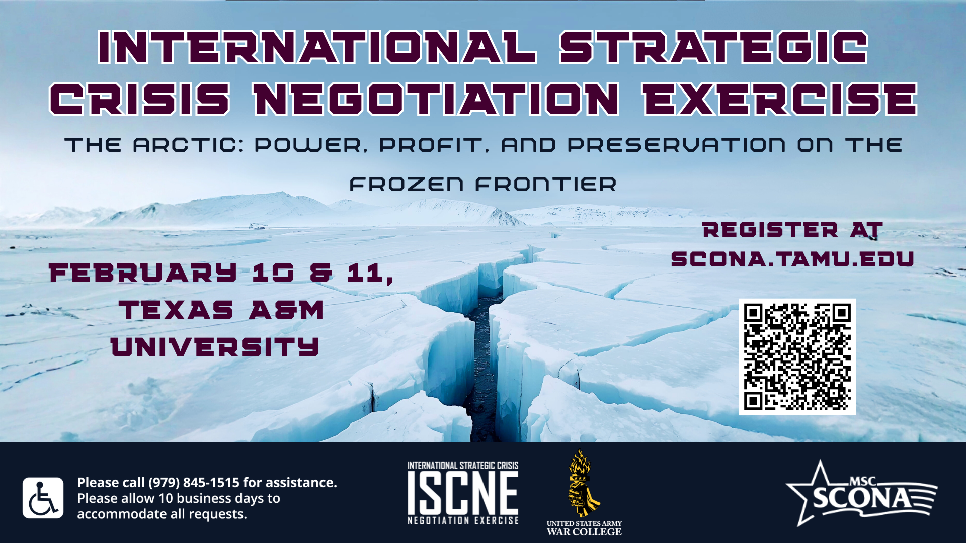 The Arctic: Power, Profit, and Preservation on the Frozen Frontier Flyer